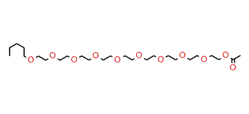 3,6,9,12,15,18,21,24,27-Nonaoxadotriacontyl acetate